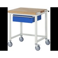 Fahrbare Werkbank 8001, B750xT700xH880mm, 1xSchublade-TA