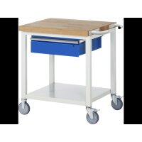 Fahrbare Werkbank 8001, B750xT700xH880mm, Ablageboden-MT,...