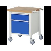 Fahrbare Werkbank 8152, B750xT700xH880mm, 1xSchublade-TA,...