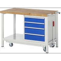 Werkbank mit Fahrgestell 8162, B1250xT70 gallery