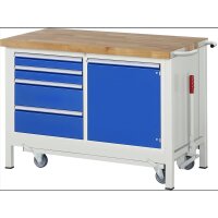 Werkbank mit Fahrgestell 8470, B1250xT70 gallery