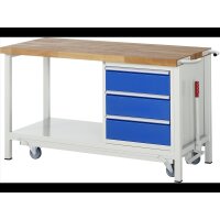 Werkbank mit Fahrgestell 8157, B1500xT70 gallery