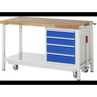 Werkbank mit Fahrgestell 8162, B1500xT70 gallery