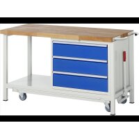 Werkbank mit Fahrgestell 8257, B1500xT70 gallery