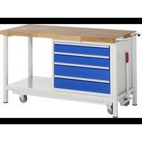 Werkbank mit Fahrgestell 8262, B1500xT70 gallery