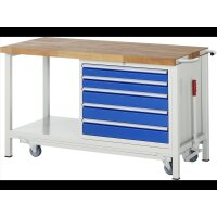 Werkbank mit Fahrgestell 8271, B1500xT70 gallery