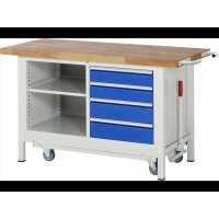 Werkbank mit Fahrgestell 8463, B1500xT70 gallery