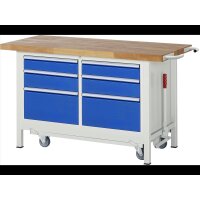 Werkbank mit Fahrgestell 8475, B1500xT70 gallery