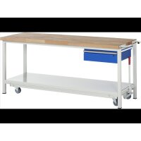 Werkbank mit Fahrgestell 8001, B2000xT70 gallery