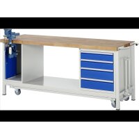 Werkbank mit Fahrgestell 8185, B2000xT70 gallery