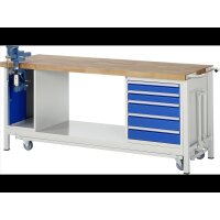 Werkbank mit Fahrgestell 8187, B2000xT70 gallery