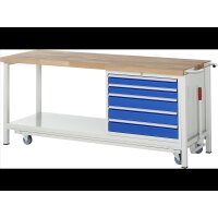 Werkbank mit Fahrgestell 8271, B2000xT70 gallery