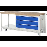 Werkbank mit Fahrgestell 8357, B2000xT70 gallery