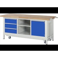 Werkbank mit Fahrgestell 8563, B2000xT70 gallery