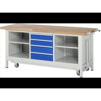 Werkbank mit Fahrgestell 8566, B2000xT70 gallery