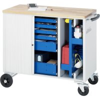 Werkzeugwagen 10220, B1025xT520xH890mm, 6xSchublade-VA, 1xLW