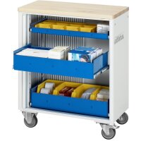 Werkzeugwagen 7020, B725xT400xH860mm, 3x gallery