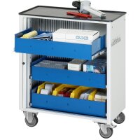 Werkzeugwagen 7030, B725xT400xH860mm, 3x gallery