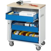 Werkzeugwagen 7030, B725xT400xH860mm, 3x gallery