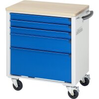 Werkzeugwagen 7300, B700xT500xH795mm, 5xSchublade-VA, Buche-