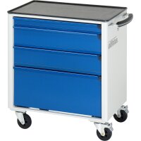 Werkzeugwagen 7310, B700xT500xH795mm, 4xSchublade-VA, Metall