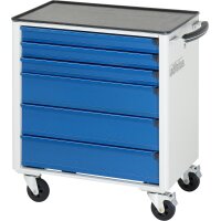 Werkzeugwagen 7330, B700xT500xH795mm, 6xSchublade-VA, Metall