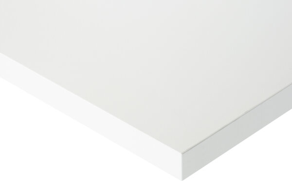 Arbeitstisch Etagenbord, B1200xT500xH650-1000/2040mm, Melamin-Platte 22mm