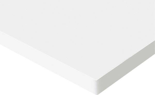 Arbeitstisch Etagenbord, B1200xT900xH650-1000/2040mm, Hartlaminat-Platte 30mm