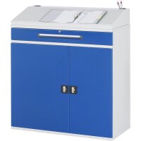 Beistellschrank Stehpult 02, B1100xT520xH1110/1220mm, statio