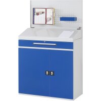 Beistellschrank Stehpult 04T, B1100xT520xH1110/1220/1770mm, 