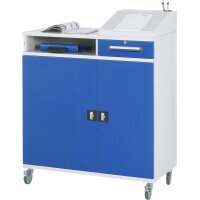 Beistellschrank Stehpult 07T, B1100xT520xH1185/1235/1345mm, 