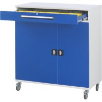 Beistellschrank Stehpult 35T, B1100xT520xH1185mm, mobil 3