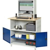 Computer-Tisch 1022 mit Monitorgeh&auml;use T300mm,...