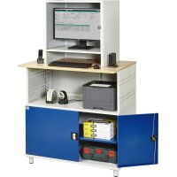 Computer-Tisch 1022 mit Monitorgehäuse T550mm, B1100xT7