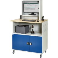 Computer-Tisch 1023, B1100xT790xH1180mm, mobil 5