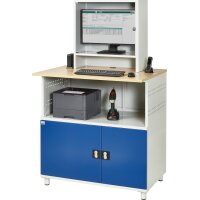 Computer-Tisch 1023 mit Monitorgehäuse T300mm, B1100xT7