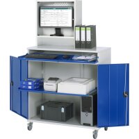 Computer-Schrank 65 mit Monitorgehä gallery