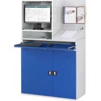 Computer-Schrank 69 mit Monitorgehäuse T520mm, B1100xT5