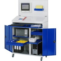 Computer-Schrank 61T, B1100xT520xH1895mm gallery