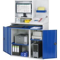 Computer-Schrank 67T mit Monitorgehäuse T250mm, B1100xT