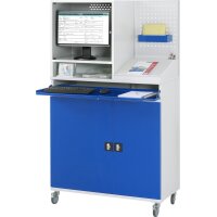 Computer-Schrank 67T mit Monitorgehäuse T520mm, B1100xT