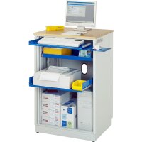 Computer-Station 2000, B720xT660xH1100mm, station&auml;r