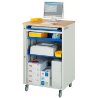 Computer-Station 2050, B720xT660xH1140mm, mobil 2