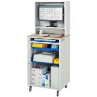 Computer-Station 2065, B720xT660xH1850mm, mobil 2