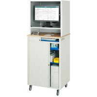 Computer-Station 2075, B720xT660xH1850mm, mobil 4
