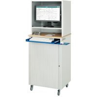 Computer-Station 2075, B720xT660xH1850mm, mobil 5