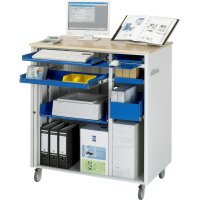 Computer-Station 2650, B1030xT660xH1140mm, mobil