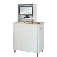 Computer-Station 2665, B1030xT660xH1850mm, mobil 2