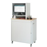 Computer-Station 2675, B1030xT660xH1850mm, mobil 2