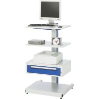 Computer-Ständer 6002, B650xT650xH1140mm, stationä